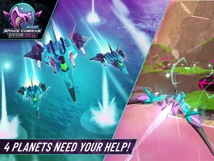 Space Cobras 3K Space shooter