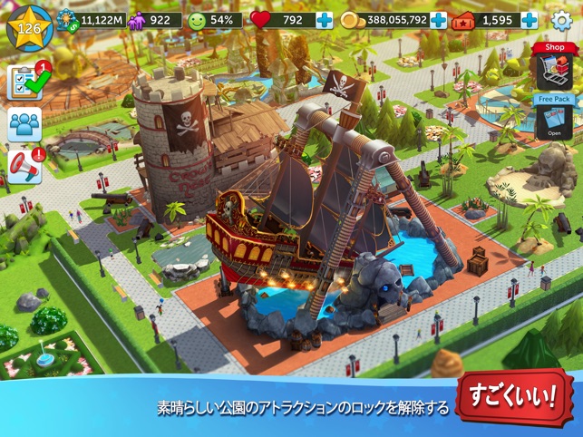 Rollercoaster Tycoon Touch をapp Storeで