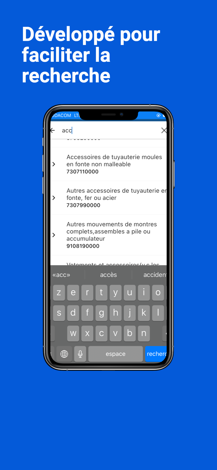 Tarif Douane RD Congo