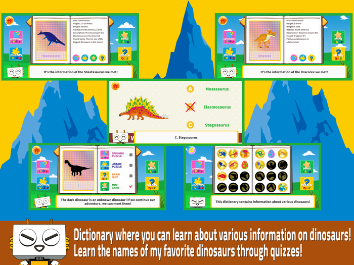 Dinosaur world Robota