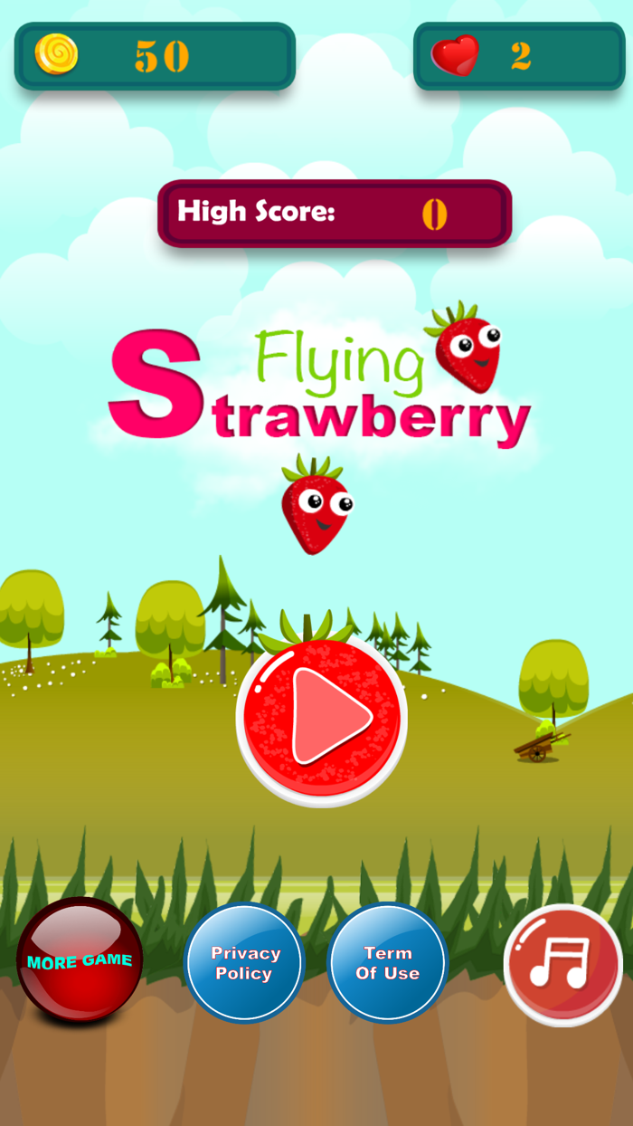 Flying Strawberry