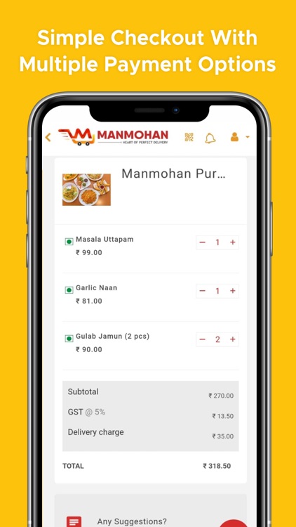 Manmohan Food Order & Delivery screenshot-4
