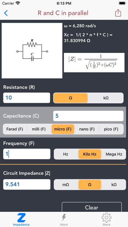 Impedance Calculators screenshot-5
