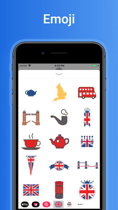 UK emoji - England stickers screenshot 2