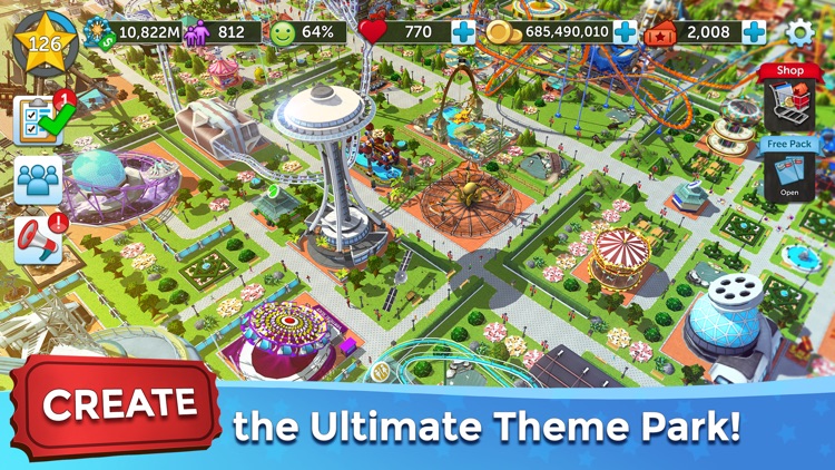 RollerCoaster Tycoon® Touch™ screenshot-1
