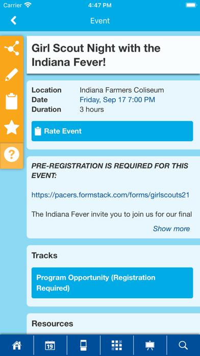 Girl Scouts Central IN Events screenshot 3