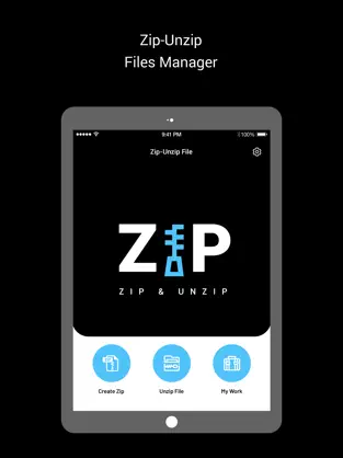 Screenshot 1 ZArchiver : Zip Unzip Files iphone