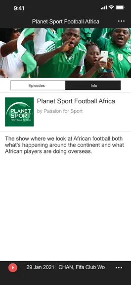 Game screenshot Planet Sport Football Africa apk