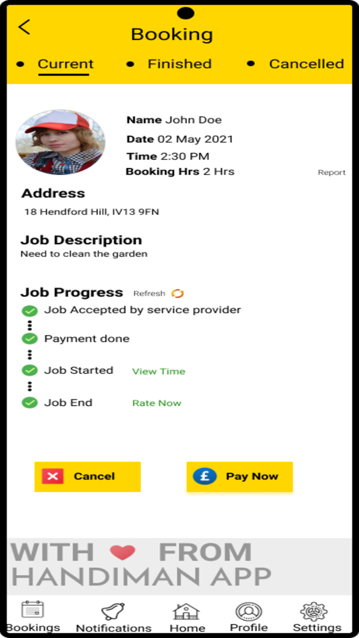 Handiman Book local tradesman