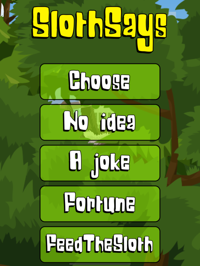 Sloth Says - Lazy Advisor