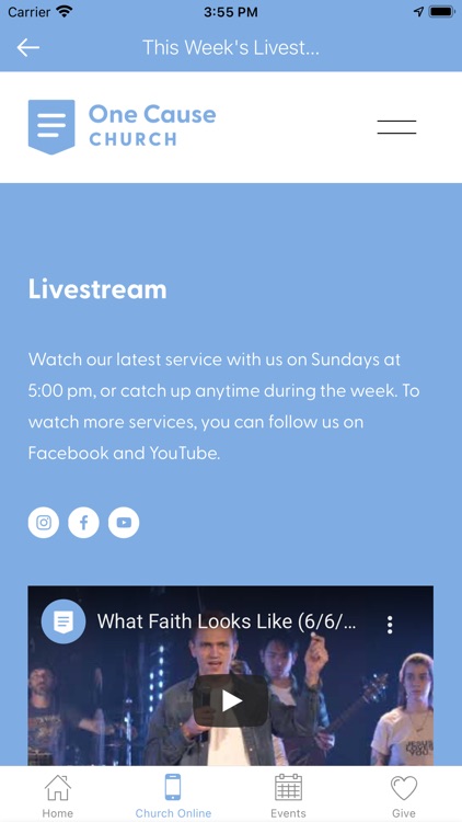 One Cause Church - US