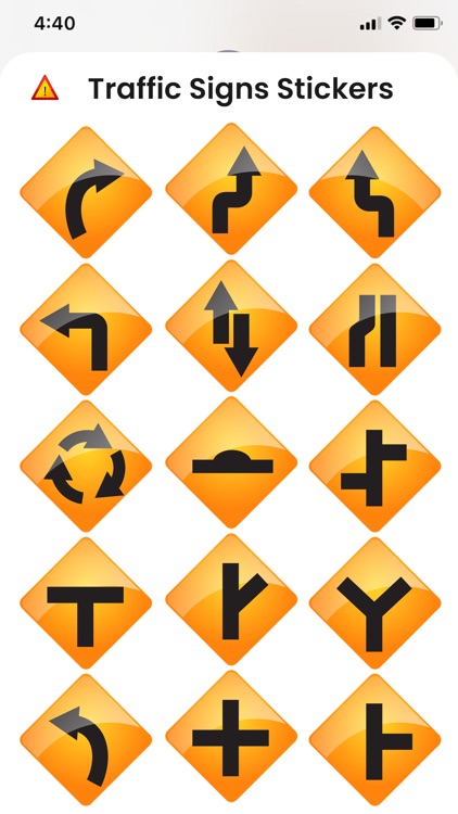 Traffic Signs Stickers!!