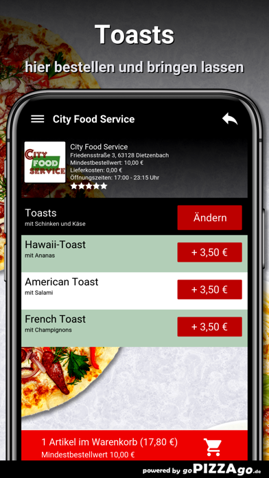 City Food Service Dietzenbach screenshot 6
