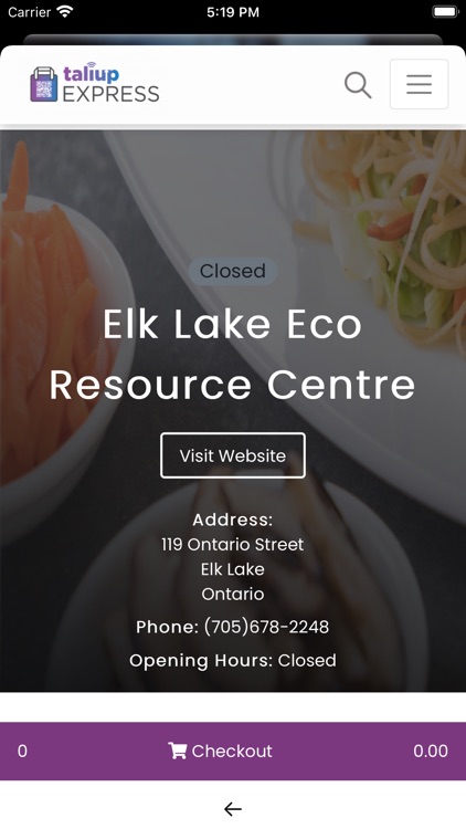 Elk Lake Eco Resource Centre