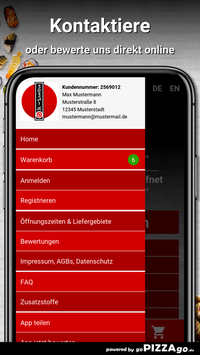 Sushimo Augsburg Göggingen screenshot 2