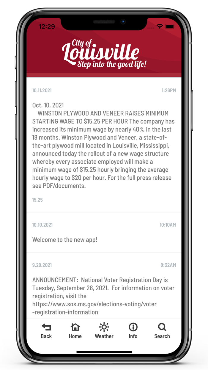 City of Louisville, MS
