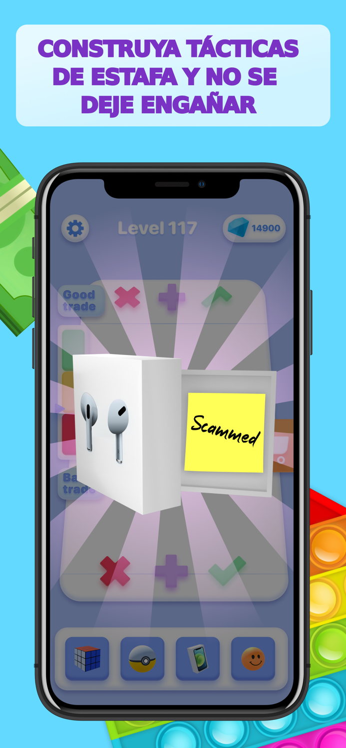 Pop It Fidget Trading Toys 3D