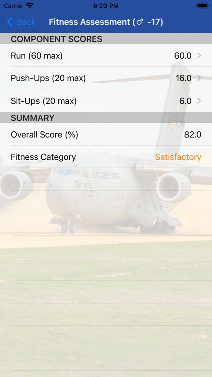 AF Fitness Assessment by Crash Test Dummy Limited, LLC