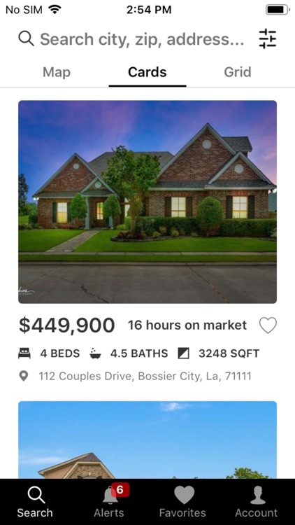 Louisiana Home Search