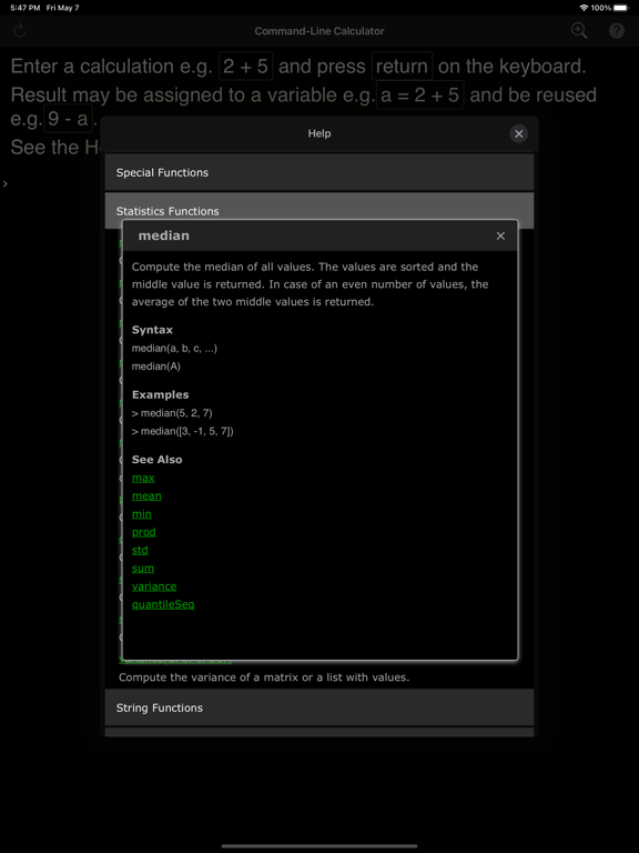 Command-Line Calculator screenshot 4