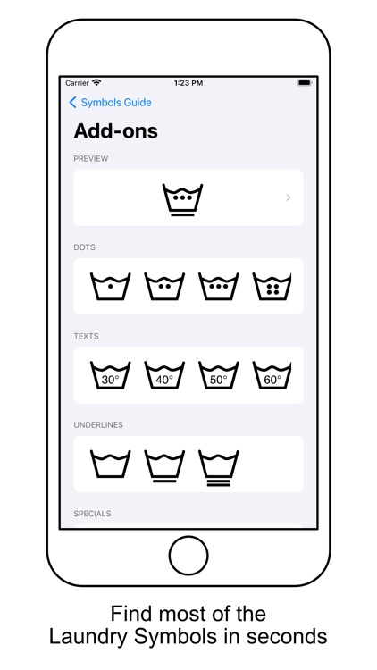 Laundry Symbols Guide