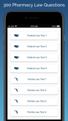 Game screenshot MPJE Florida Test Prep apk