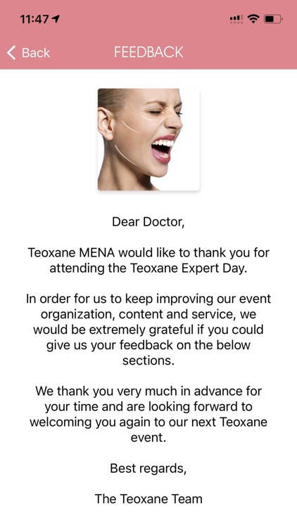 Teoxane Pro App