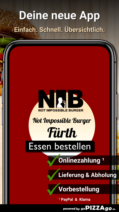 Not Impossible Burger Fürth screenshot 1
