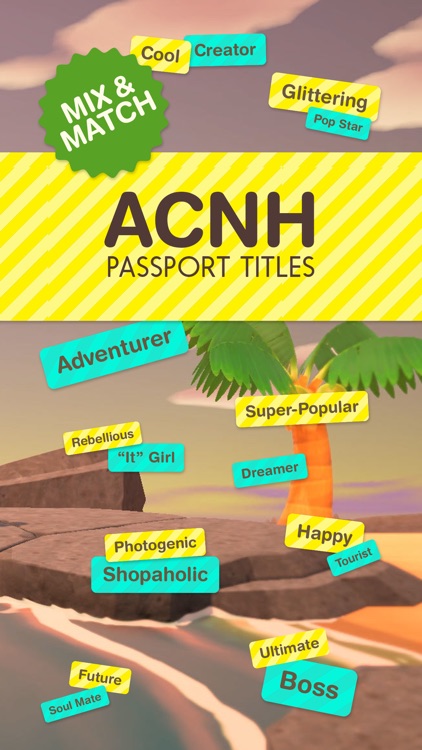 ACNH Passport Titles