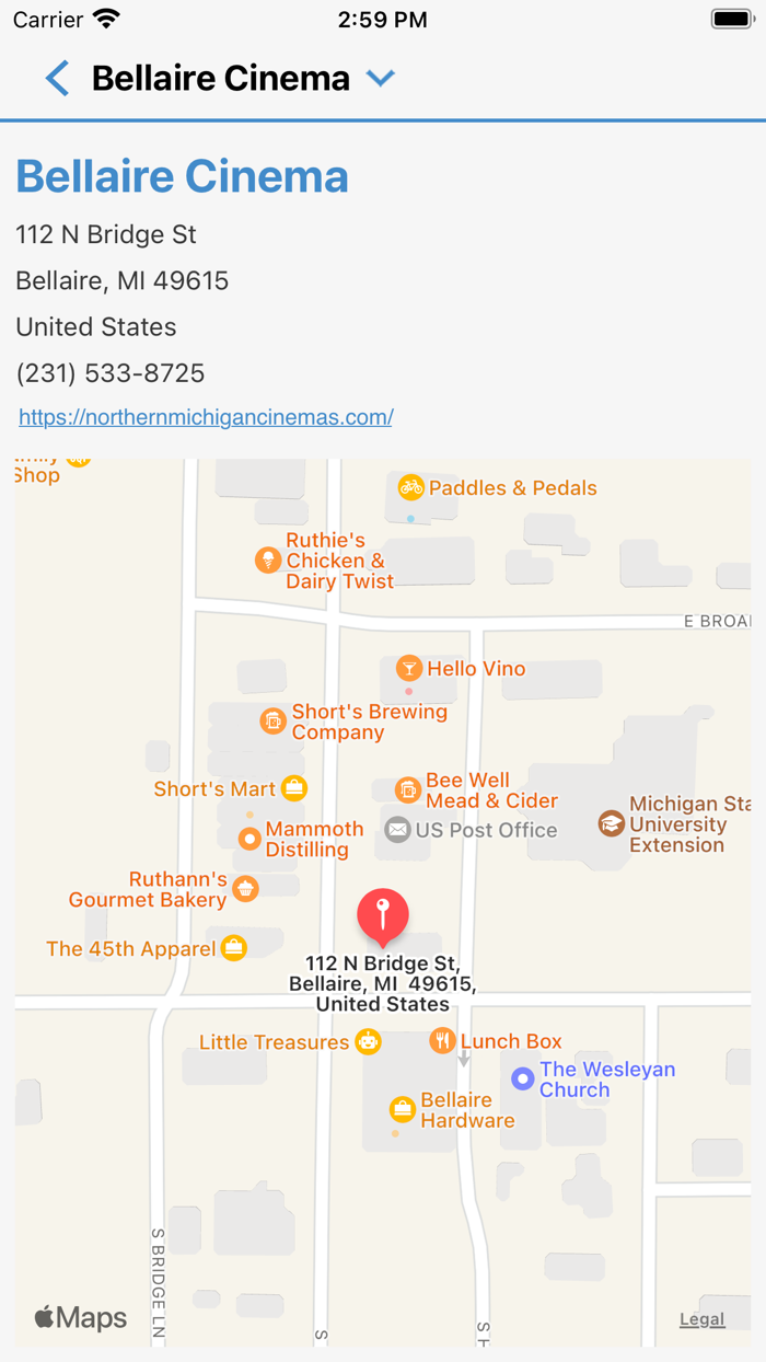 Northern Michigan Cinemas