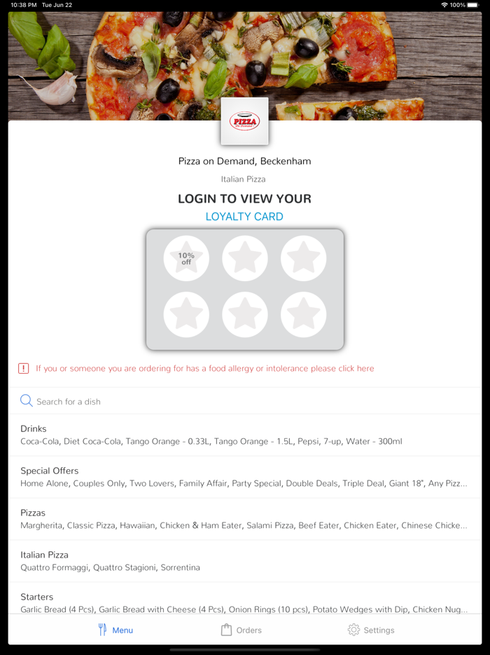 Pizza on Demand, Beckenham