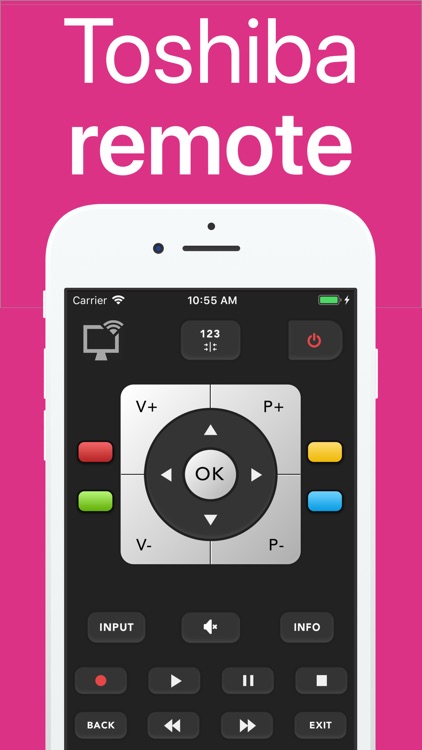 Toshy : remote for smart tv