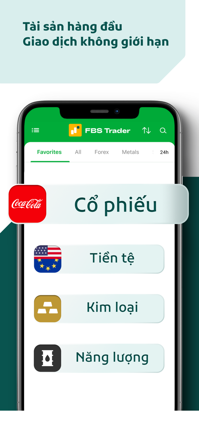 FBS Trader — Giao dịch dễ dàn
