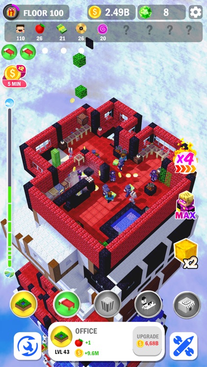 Tower Craft 3D - Idle Building screenshot-7