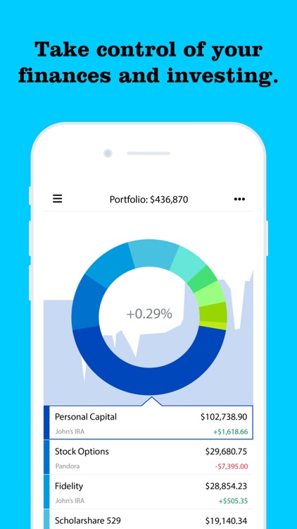 Personal Capital: Investing screenshot-4