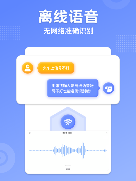 iPad Image of 讯飞输入法-全拼五笔输入法助手