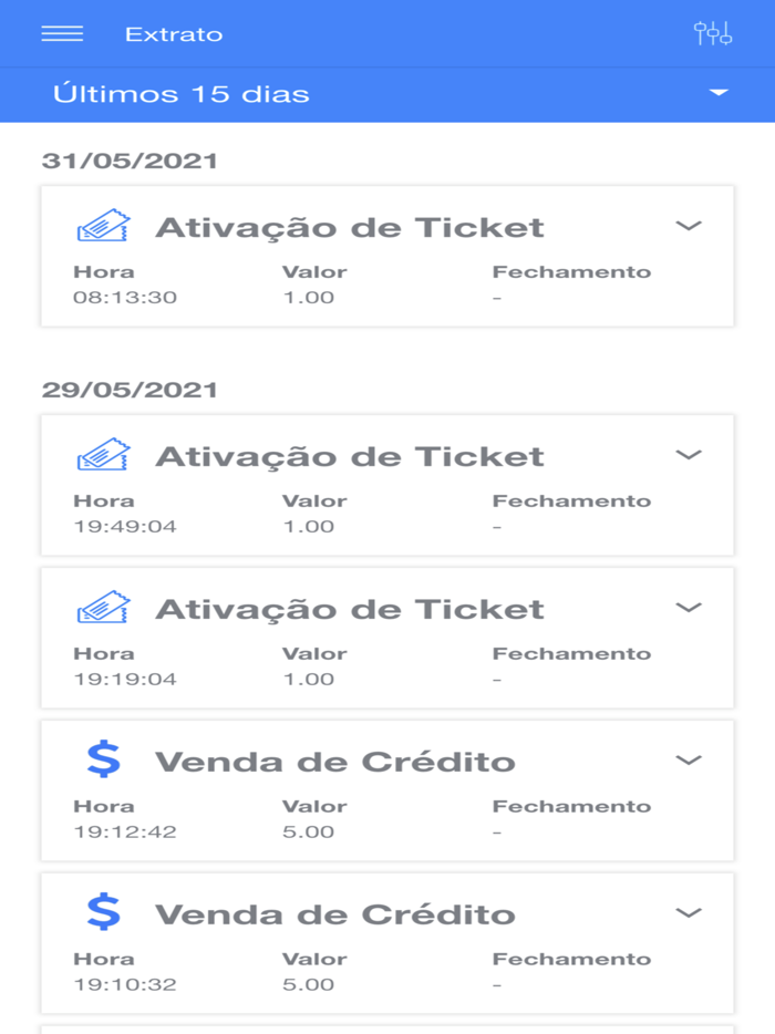 Ponto de Venda Rotativo