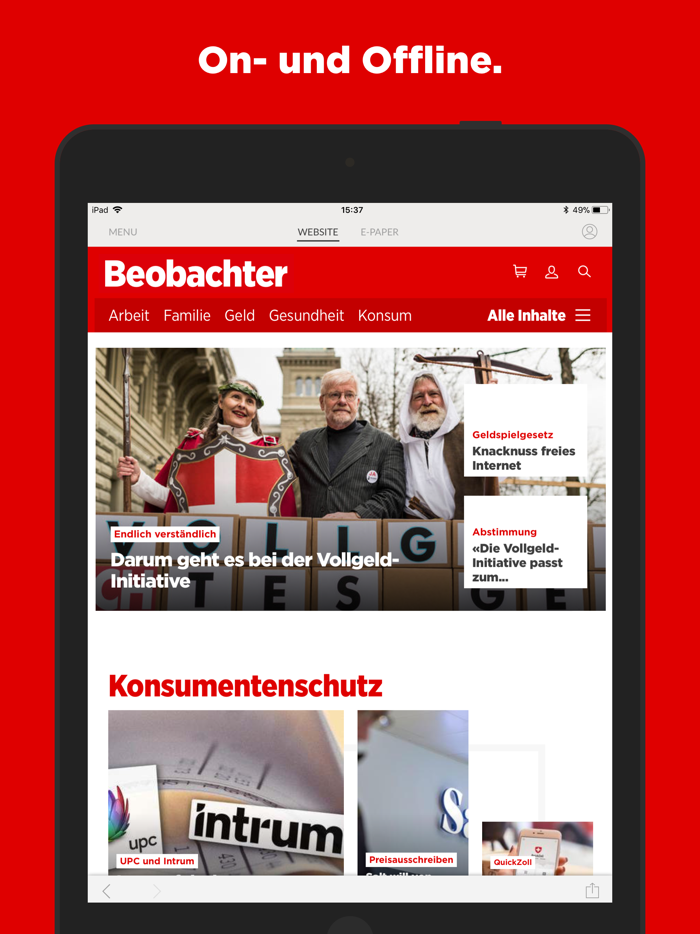 Beobachter eMagazin