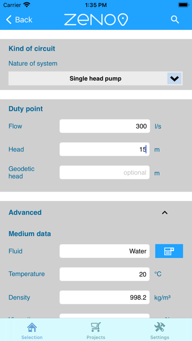 How to cancel & delete Zeno Pump Selector from iphone & ipad 4