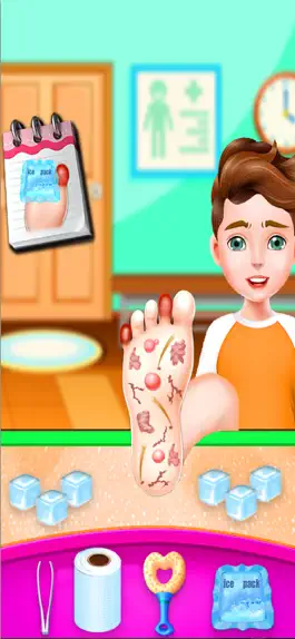 Game screenshot Клиника хирургии Foot Doctor apk