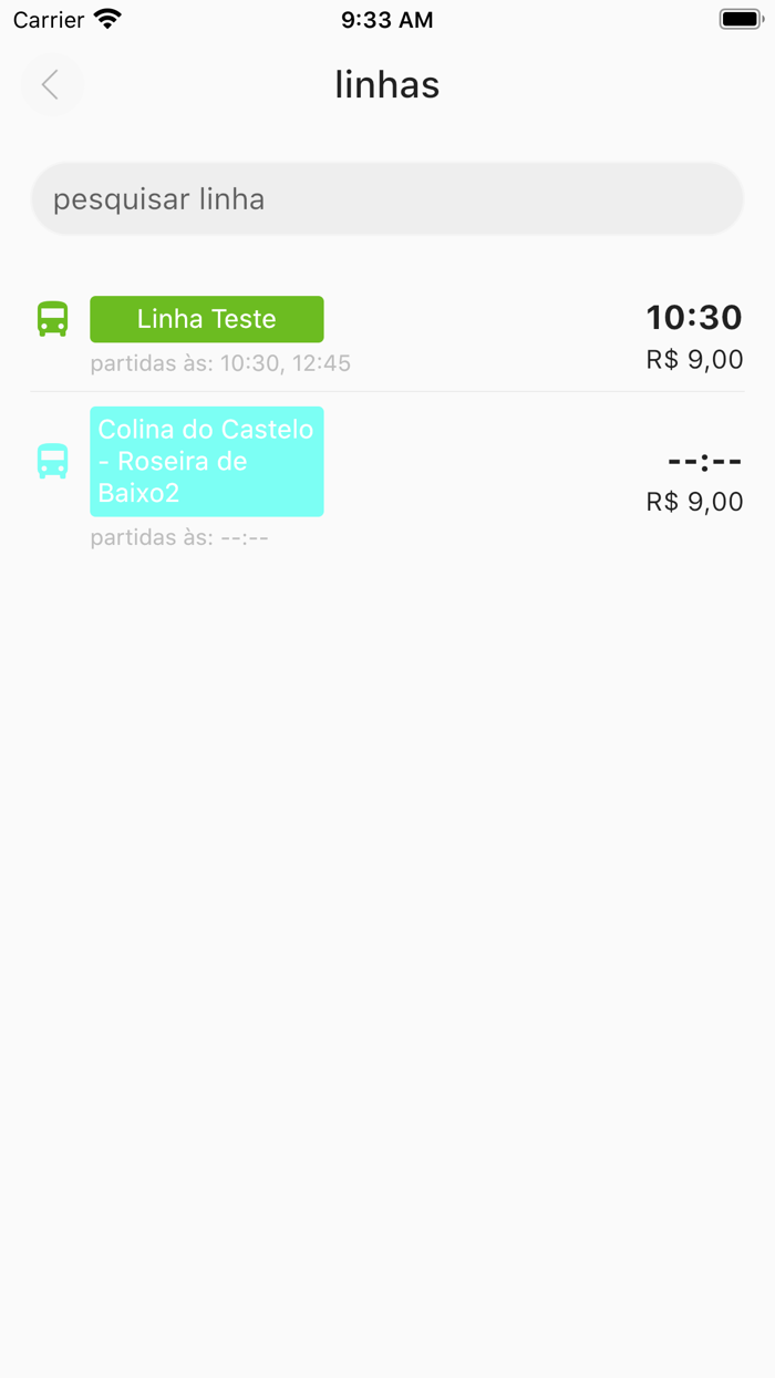 Bilhete Digital - ONBOARD