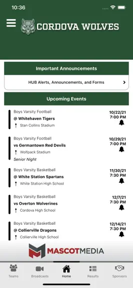 Game screenshot Cordova Wolfpack Athletics apk