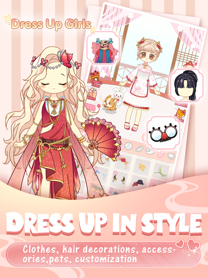 Dress Up Girls-fun games