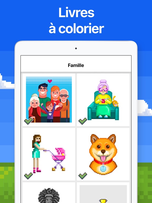 Jeux de coloriage - Pixel Art Jeux de coloriage - Pixel Art