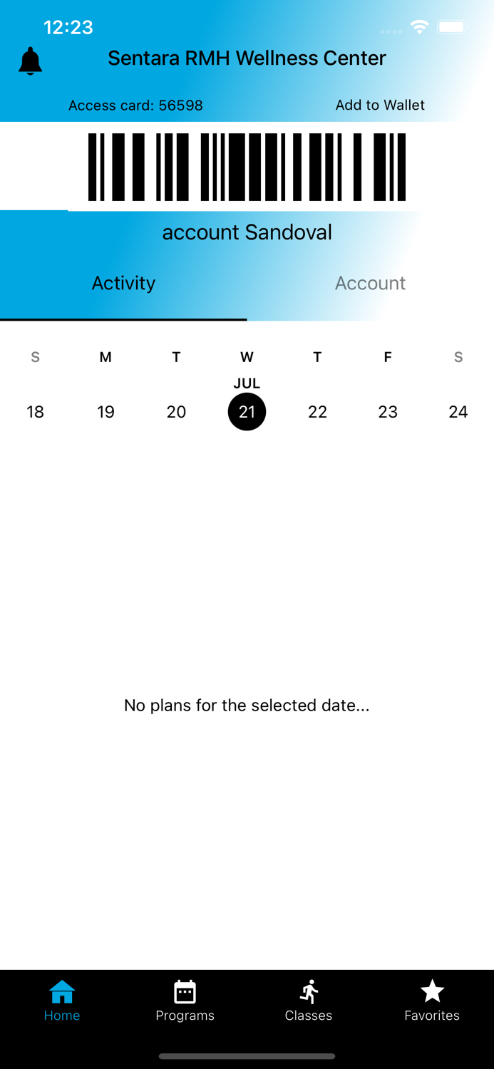 Sentara RMH Wellness Center