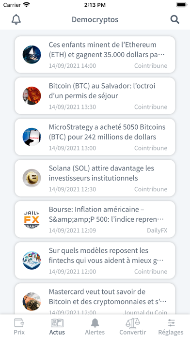 Demo Cryptos - News & Alertes Demo Cryptos - News & Alertes