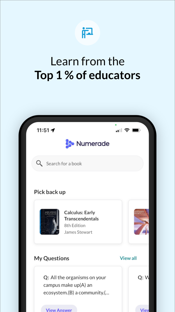 Numerade Study Help Tutorials