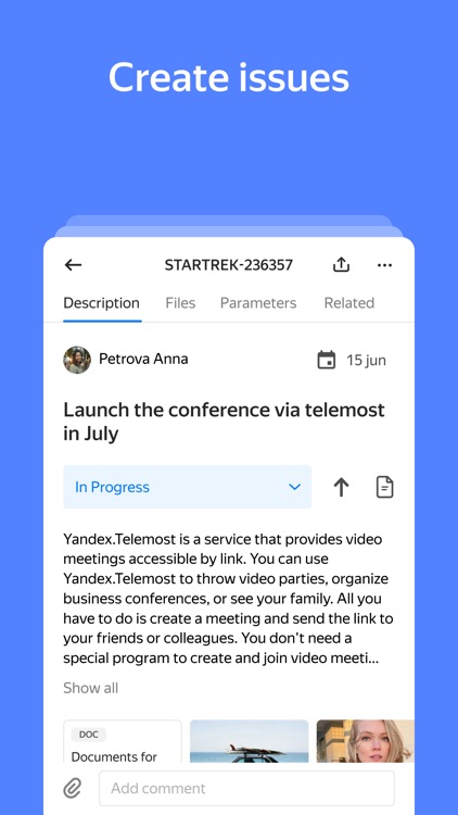 Yandex Tracker by Intertech Services AG