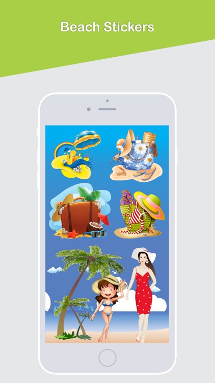 Beach Lover Stickers