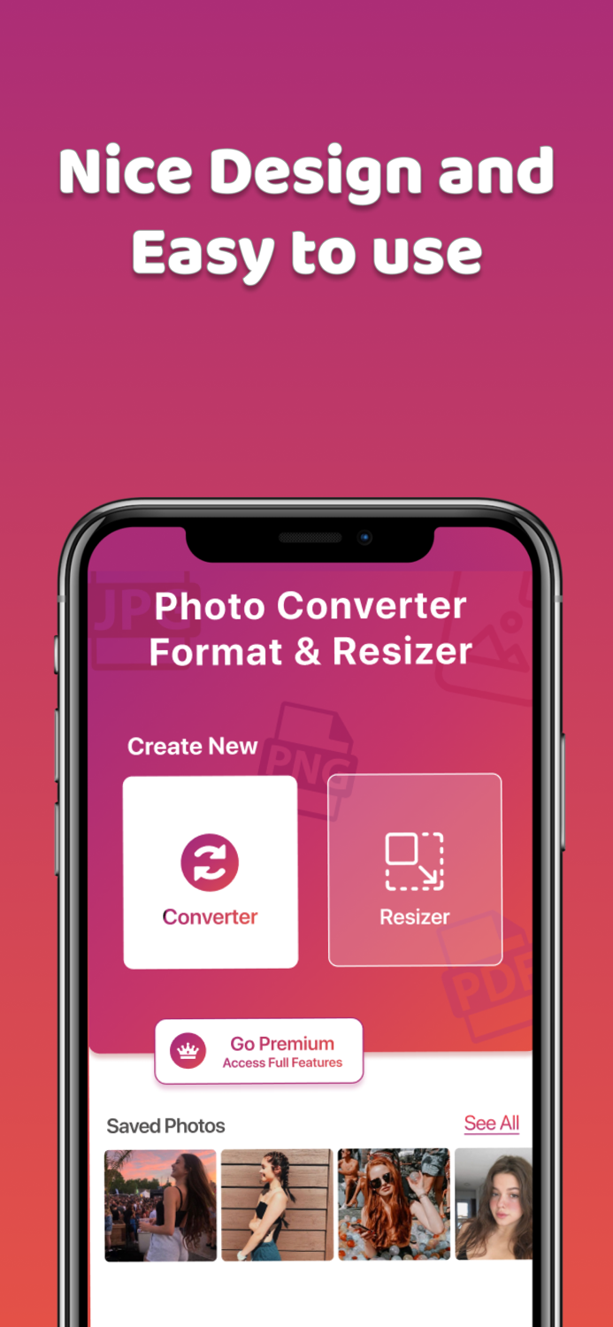 Photos Convert Format  Resize